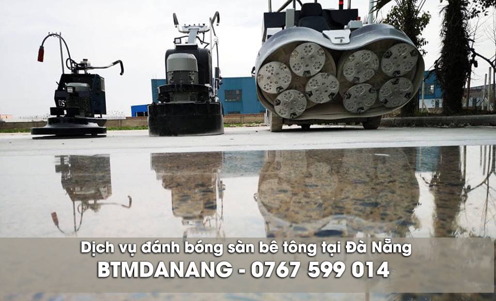 Dịch vụ đánh bóng sàn bê tông tại Đà Nẵng