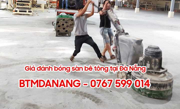 Giá đánh bóng sàn bê tông tại Đà Nẵng